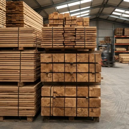 Oak Hardwood Timber